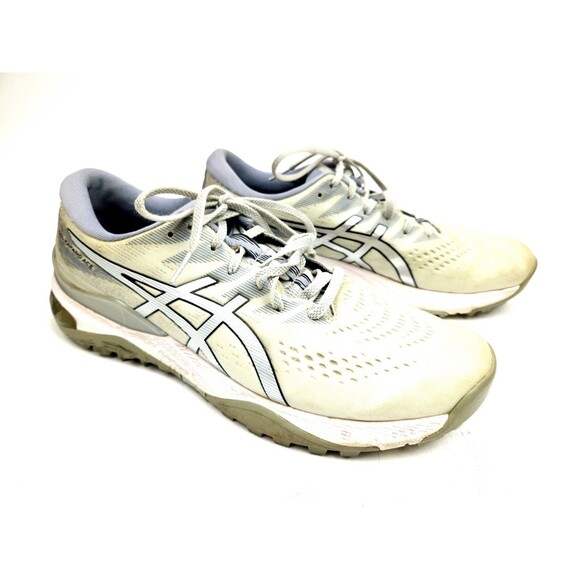 ASICS GEL-KAYANO ACE MENS SPIKELESS GOLF SHOES / GREY , SILVER / SIZE 11 main image 5